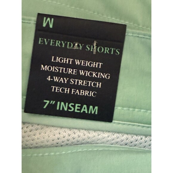 NWT Free Planet Shorts Men's M Aqua Everyday Shorts Lightweight Pockets Summer - Picture 10 of 13